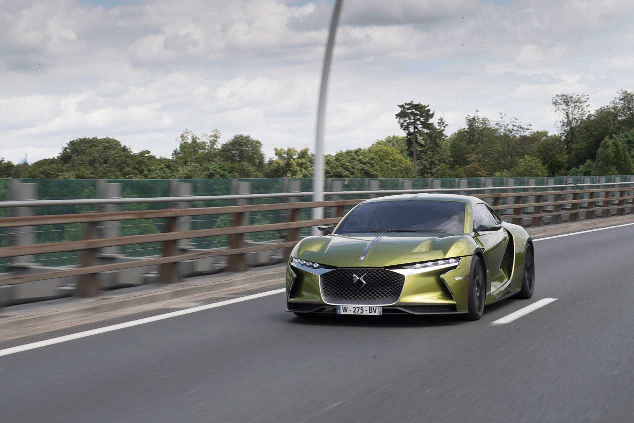 Prueba del DS e-Tense, un deportivo eléctrico de más de 400 CV