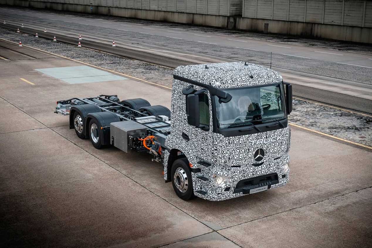 Mercedes-Benz Urban eTruck, camión cien por cien eléctrico