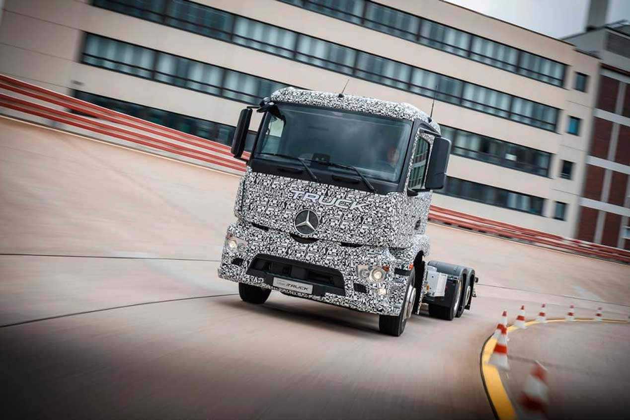 Mercedes-Benz Urban eTruck, camión cien por cien eléctrico