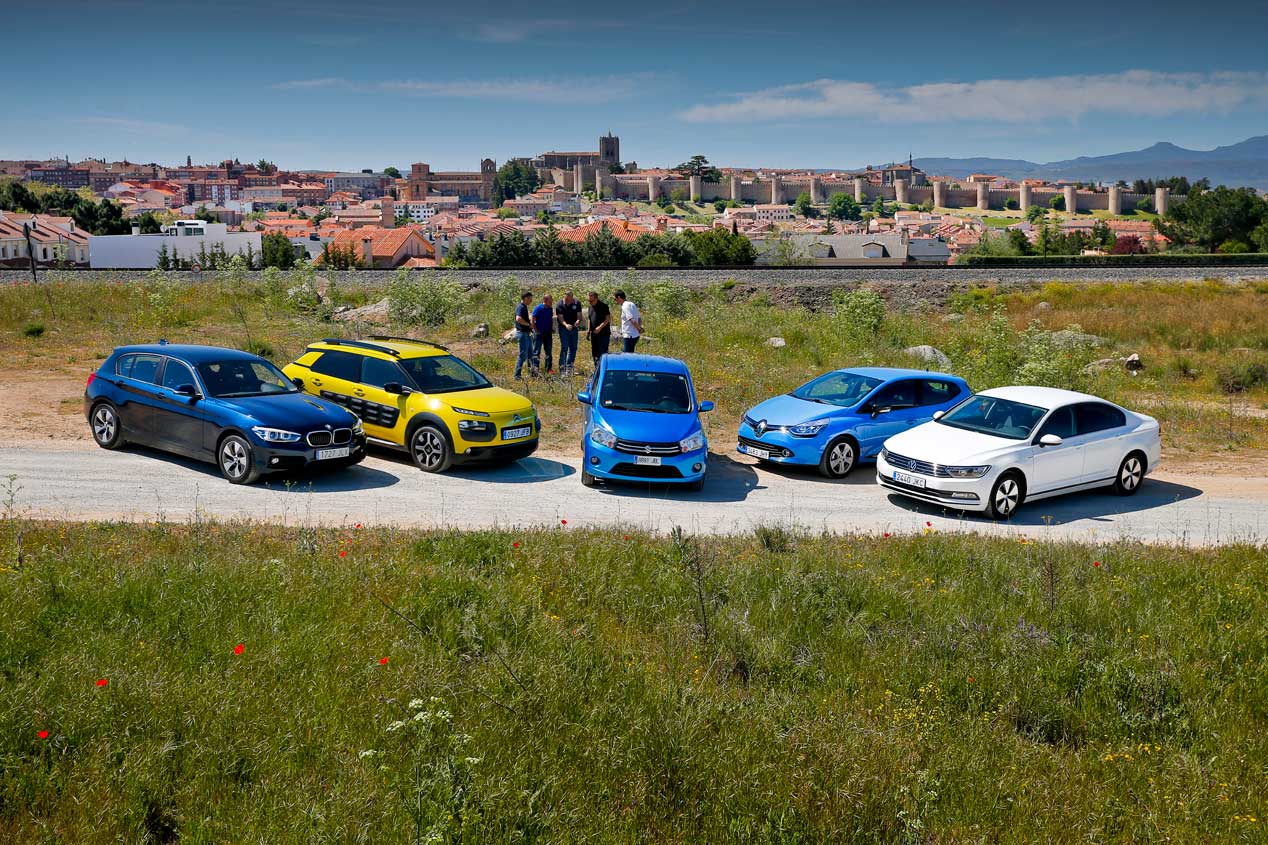 Los coches que menos consumen, a prueba