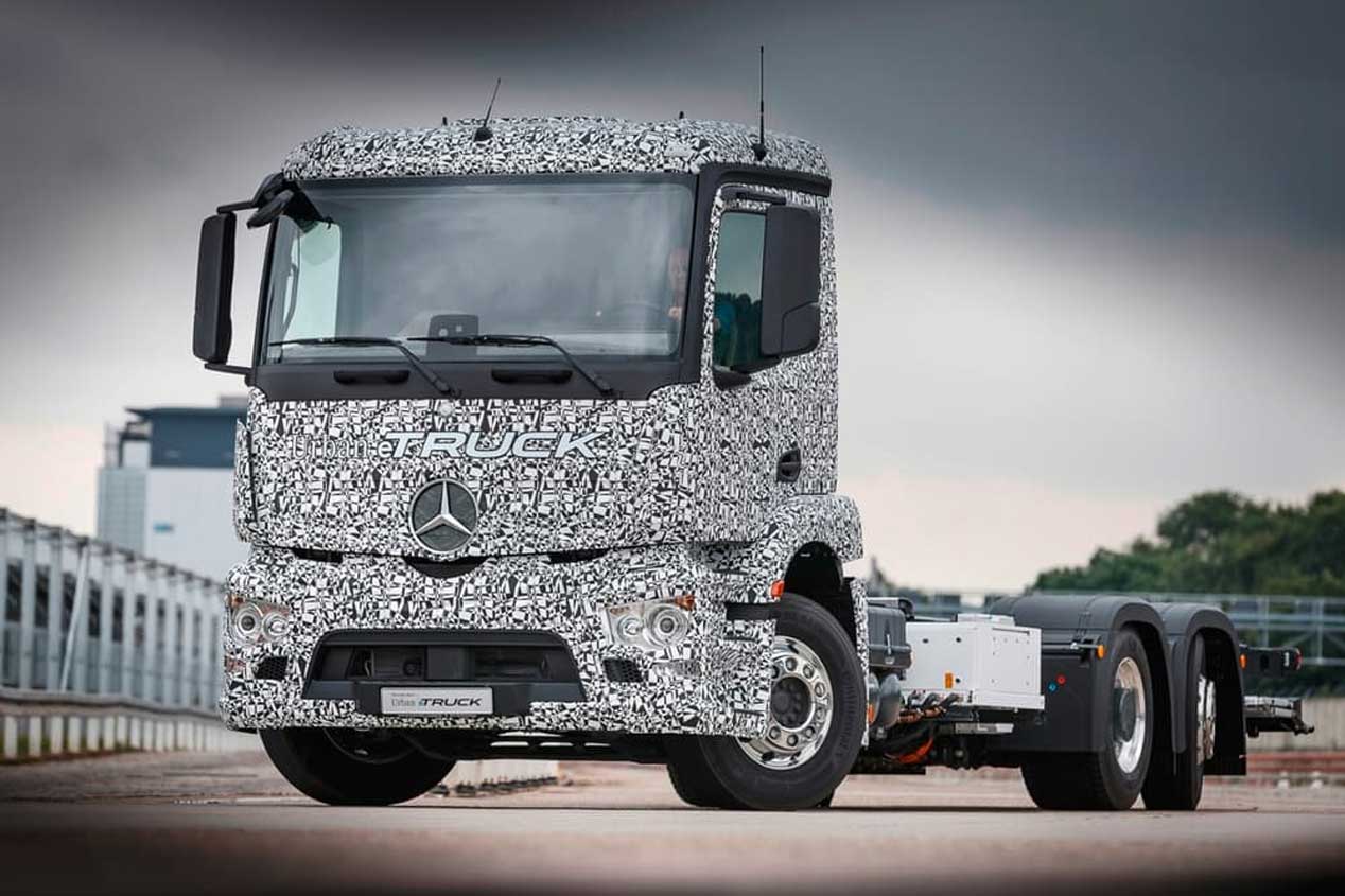 Mercedes-Benz Urban eTruck, camión cien por cien eléctrico
