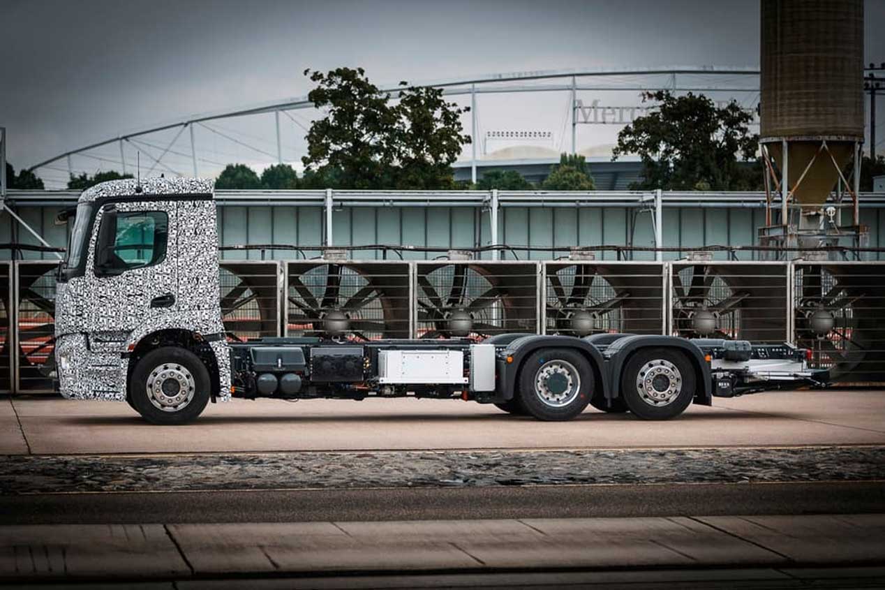 Mercedes-Benz Urban eTruck, camión cien por cien eléctrico