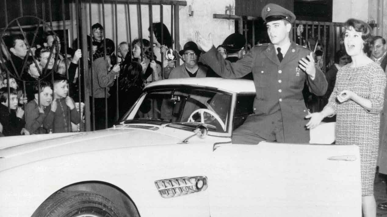 El BMW 507 Roadster que perteneció a Elvis Presley, como nuevo