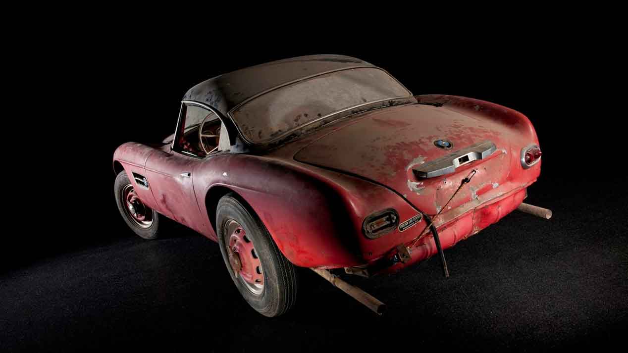 El BMW 507 Roadster que perteneció a Elvis Presley, como nuevo
