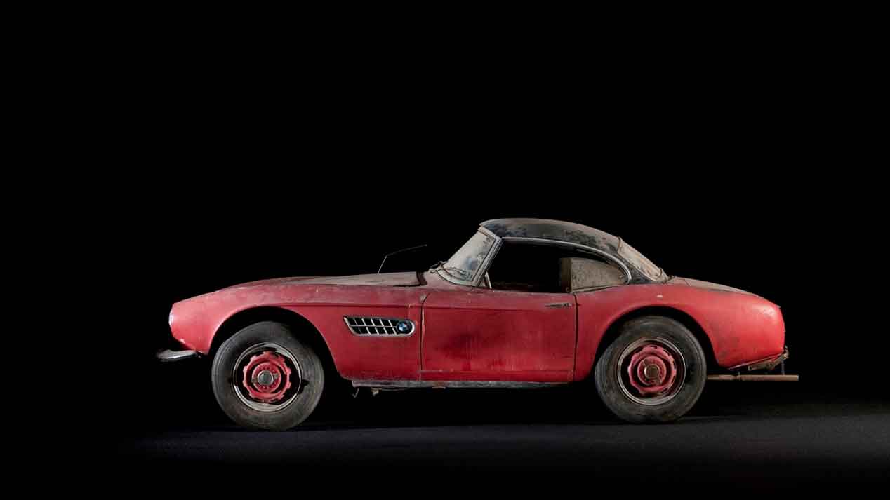 El BMW 507 Roadster que perteneció a Elvis Presley, como nuevo