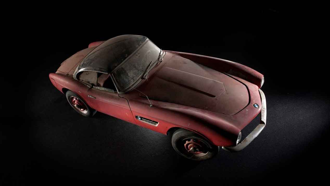 El BMW 507 Roadster que perteneció a Elvis Presley, como nuevo