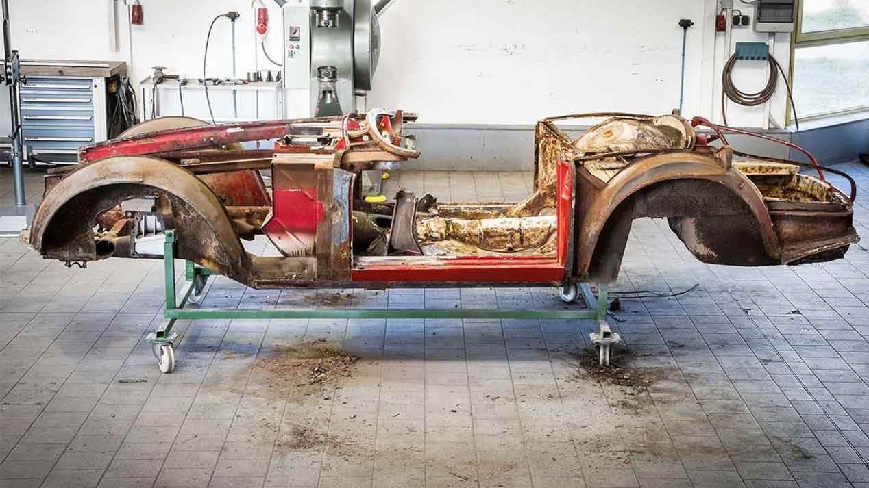 El BMW 507 Roadster que perteneció a Elvis Presley, como nuevo