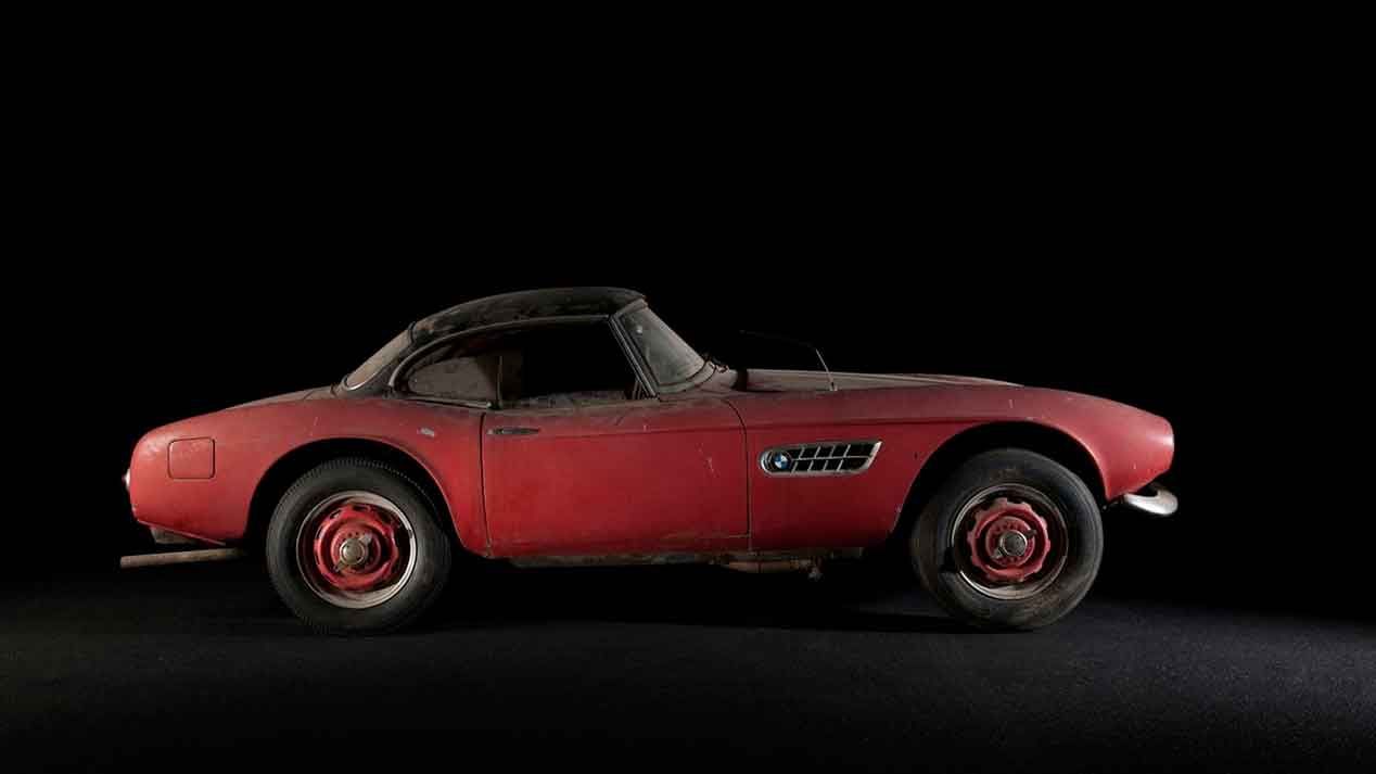 El BMW 507 Roadster que perteneció a Elvis Presley, como nuevo