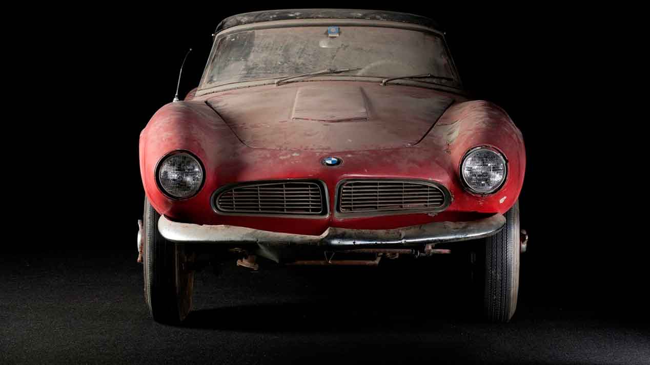 El BMW 507 Roadster que perteneció a Elvis Presley, como nuevo