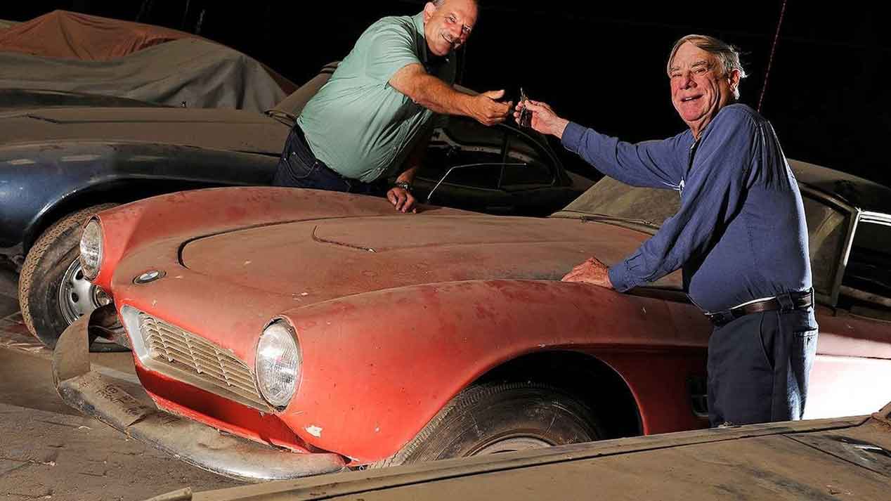 El BMW 507 Roadster que perteneció a Elvis Presley, como nuevo