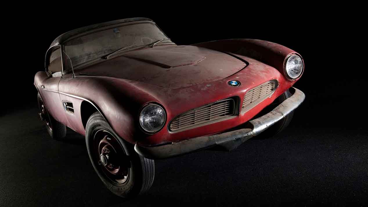 El BMW 507 Roadster que perteneció a Elvis Presley, como nuevo