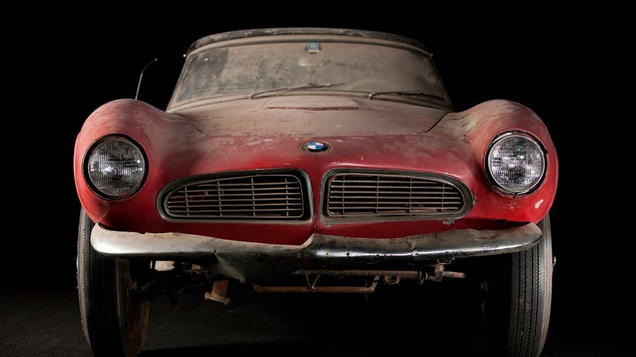 El BMW 507 Roadster que perteneció a Elvis Presley, como nuevo