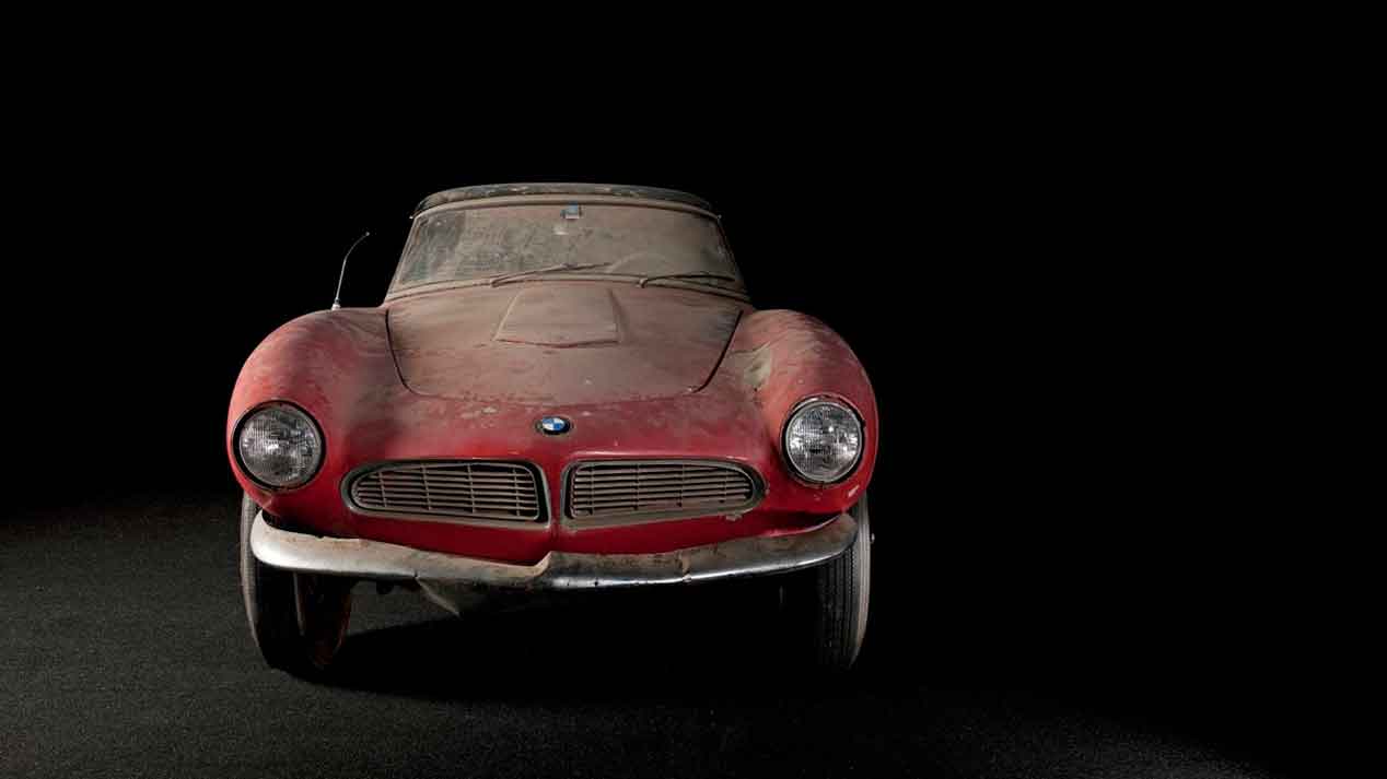 El BMW 507 Roadster que perteneció a Elvis Presley, como nuevo