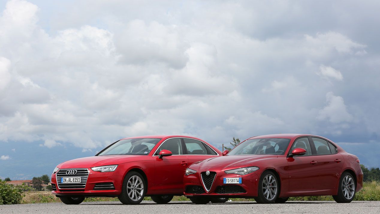 Duelo de berlinas: Alfa Romeo Giulia vs Audi A4