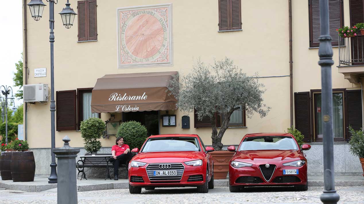 Duelo de berlinas: Alfa Romeo Giulia vs Audi A4