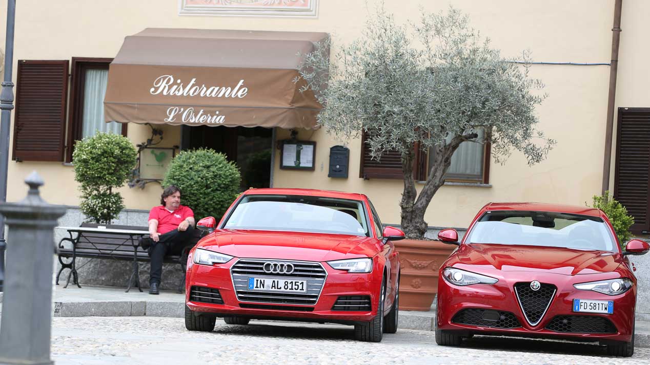 Duelo de berlinas: Alfa Romeo Giulia vs Audi A4