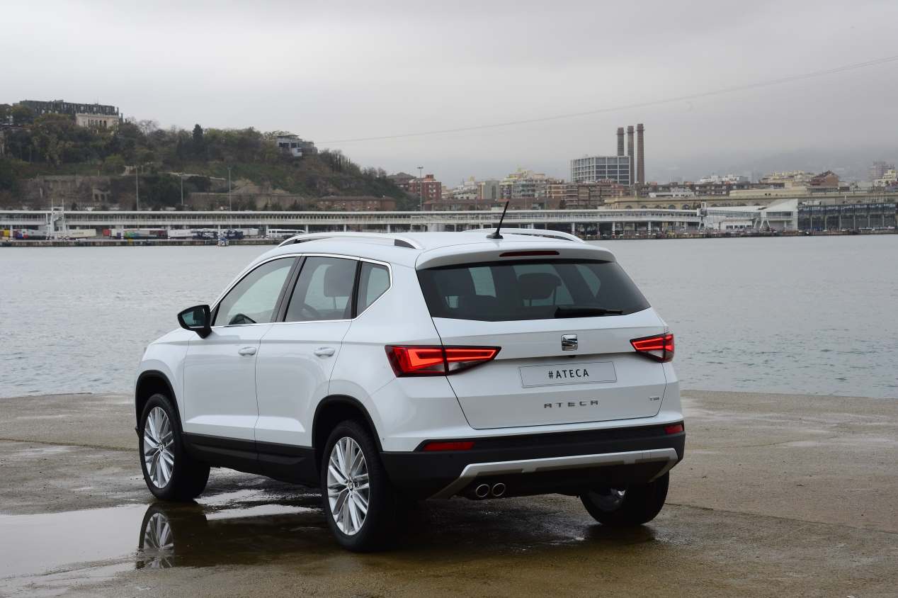 Así es el Seat Ateca... ¡de arena!