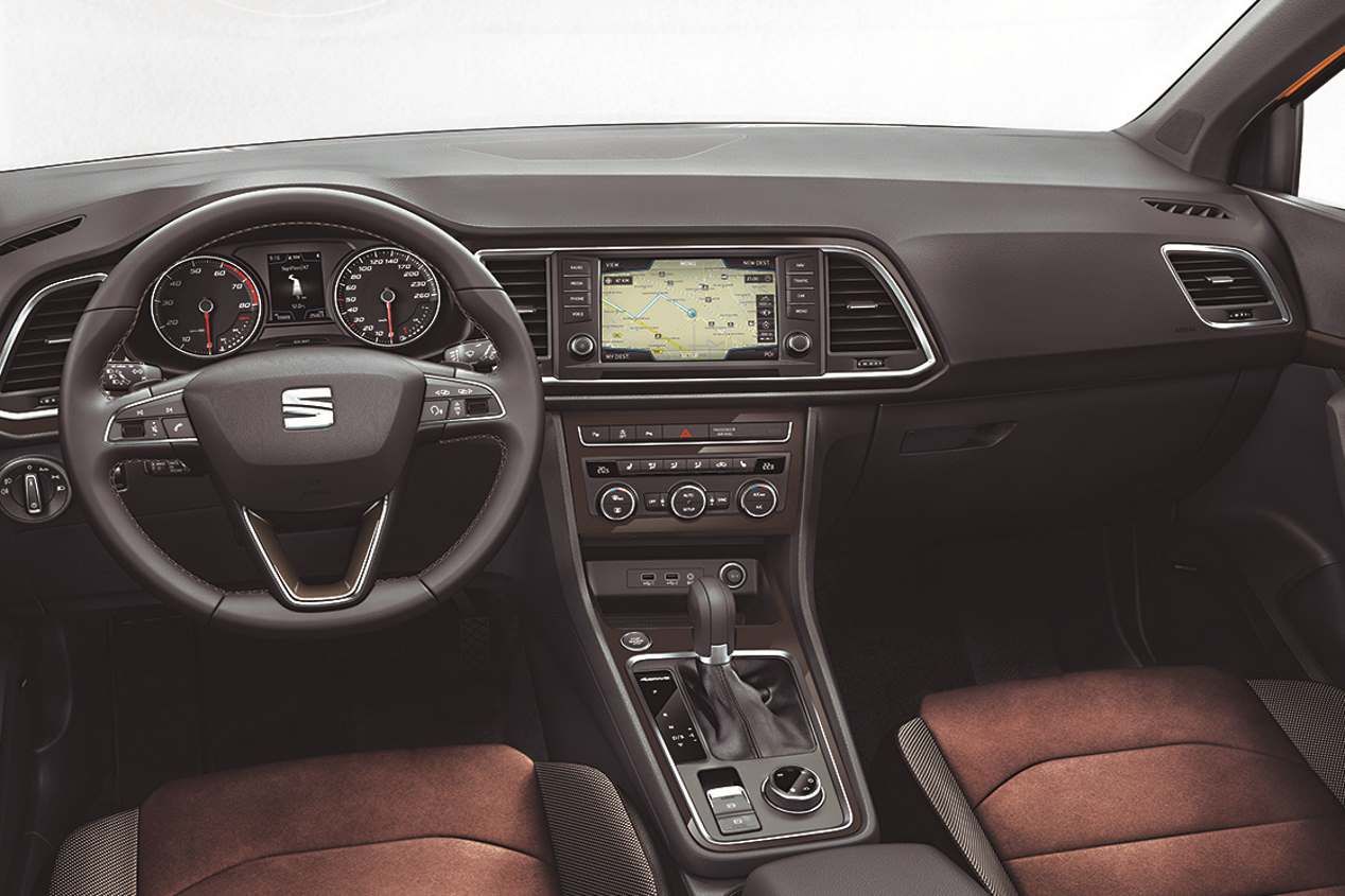 Así es el Seat Ateca... ¡de arena!