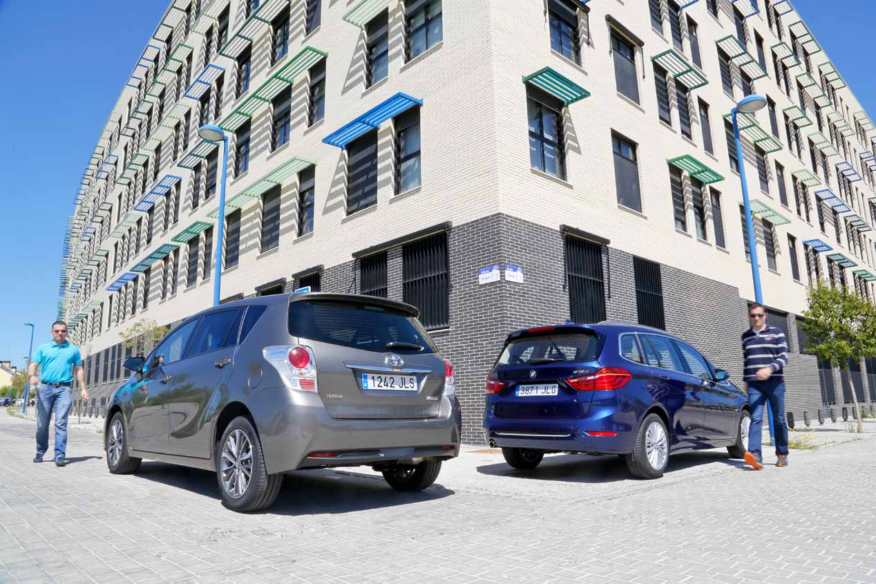 BMW 216d Gran Tourer y Toyota Verso 115D, en busca del mejor familiar