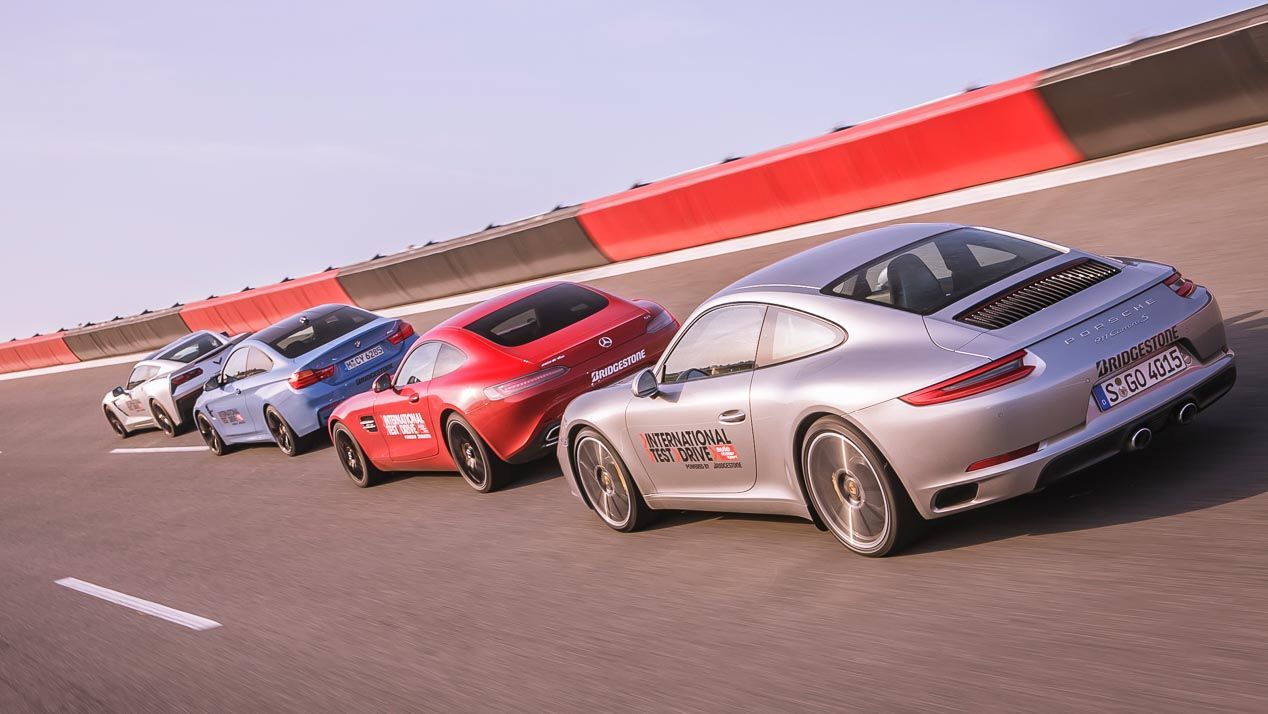 Comparativa: BMW M4, Corvette, Mercedes-AMG GT y Porsche 911