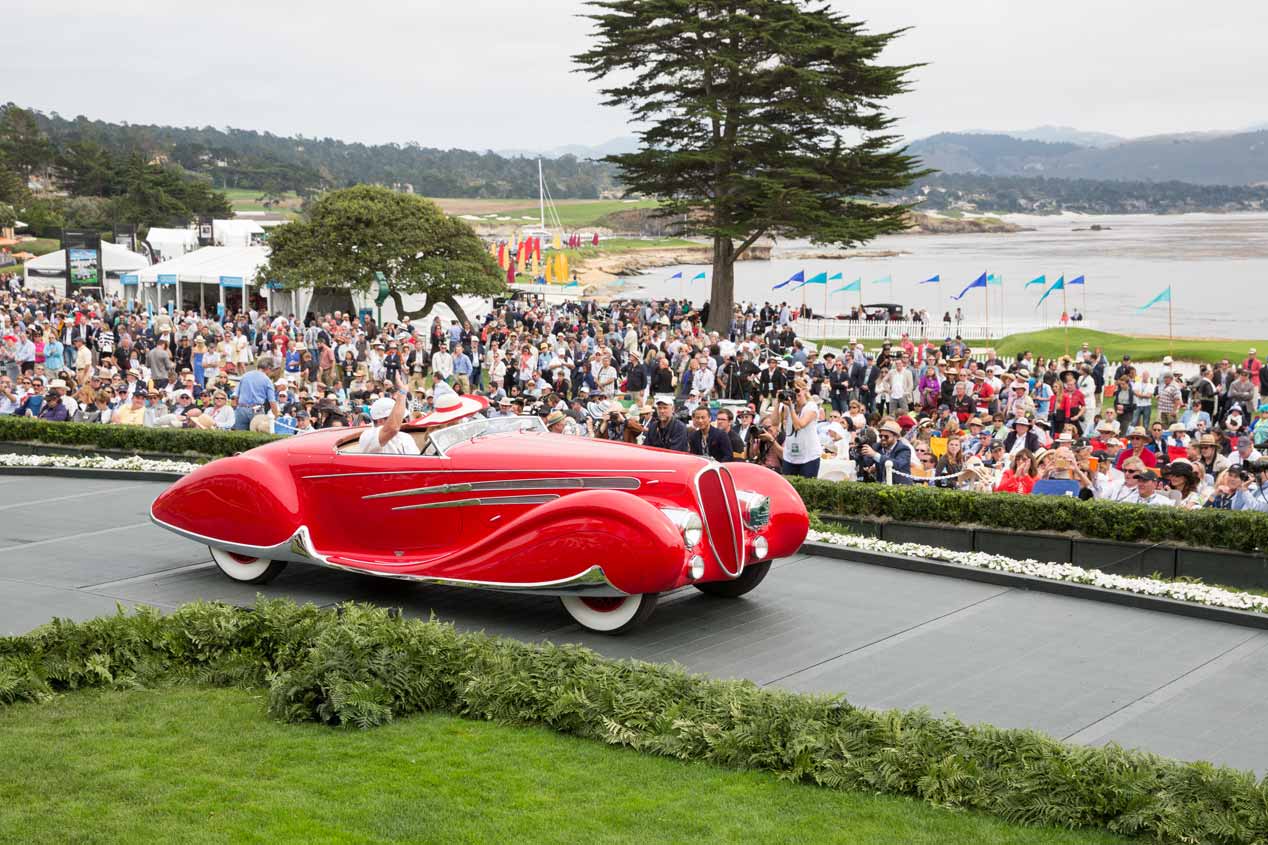 Los mejores coches del Concurso de Elegancia de Pebble Beach 2016, en fotos