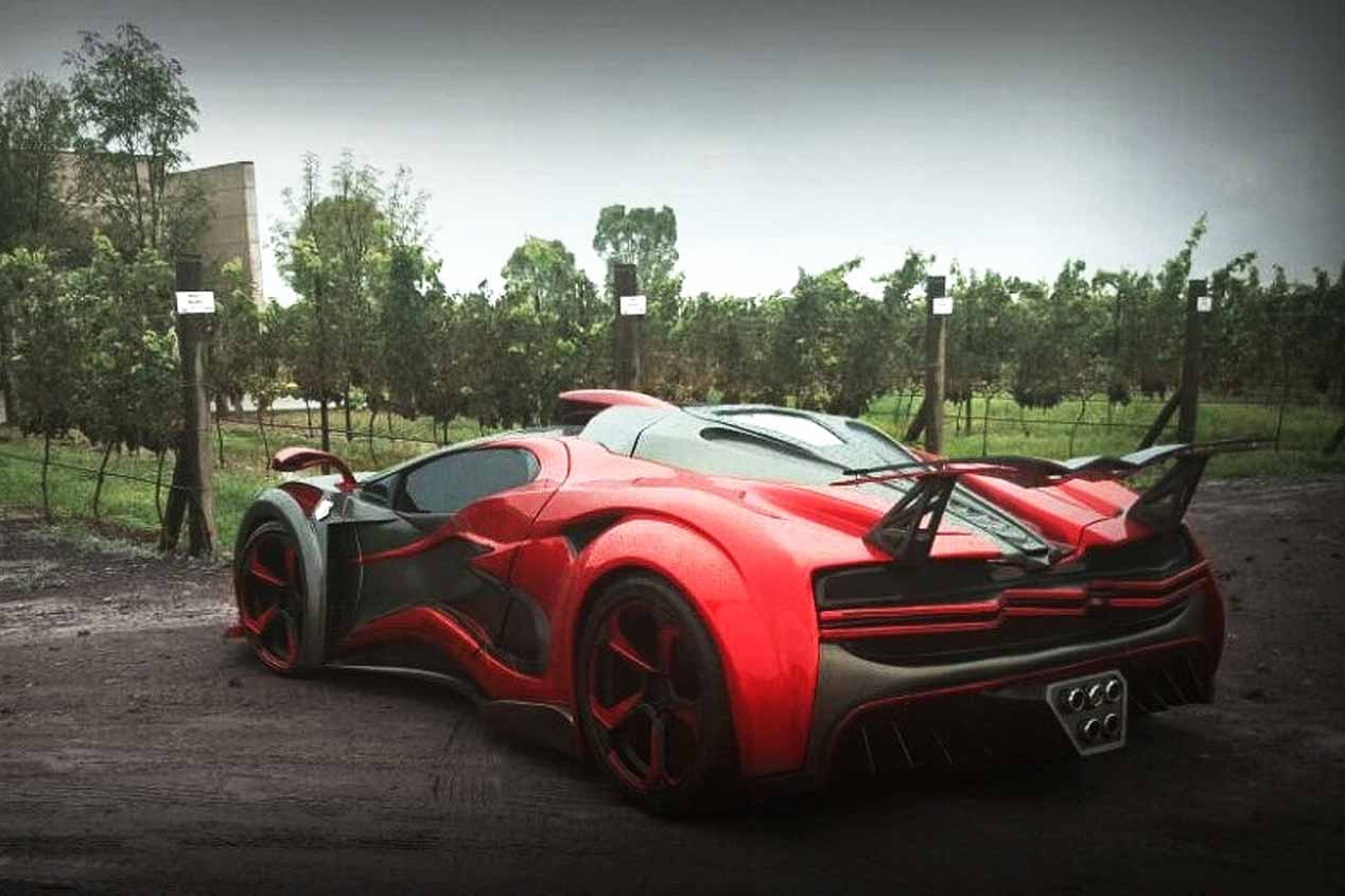 Inferno: a producción un coche de 1.400 CV y casi 2 millones de euros