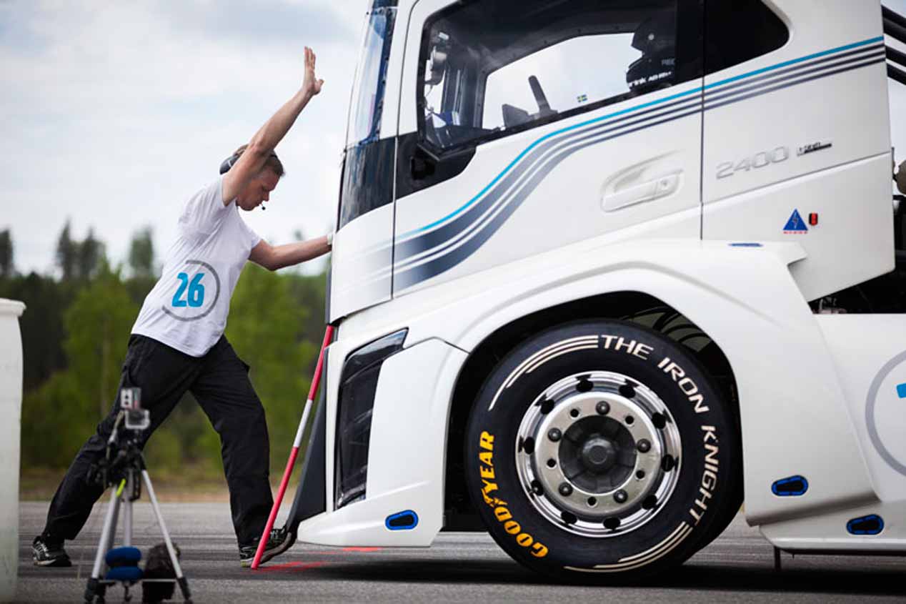 Volvo The Iron Knight: fotos del camíón más rápido del planeta