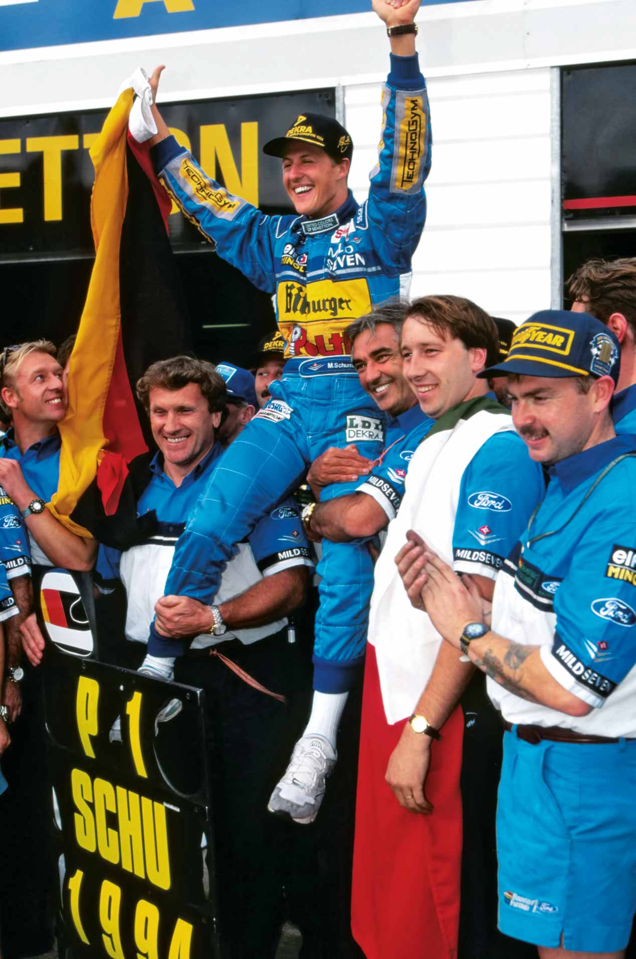 Michael Schumacher: 25 años en la Fórmula 1, en imágenes