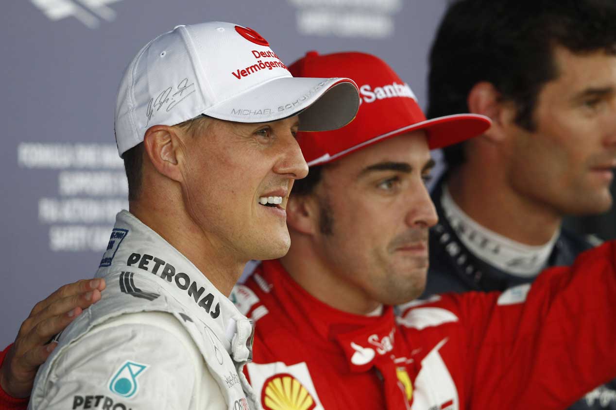Michael Schumacher: 25 años en la Fórmula 1, en imágenes