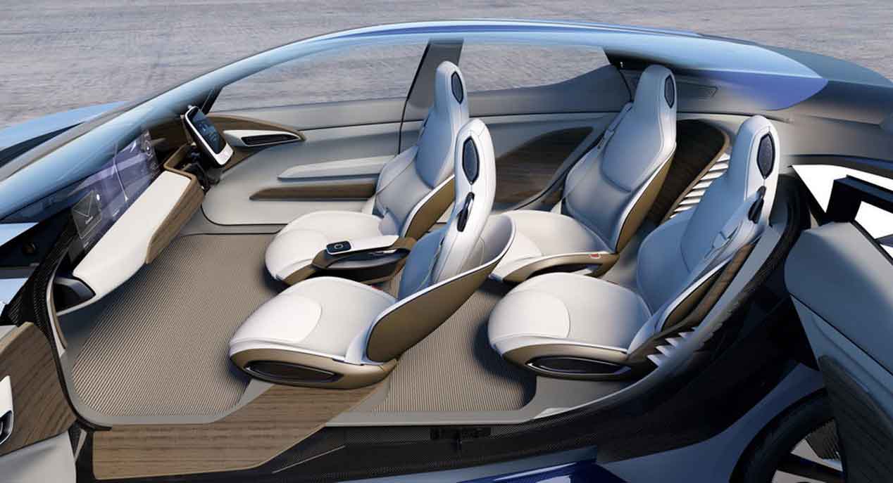 Así será el habitáculo de los coches autónomos del futuro