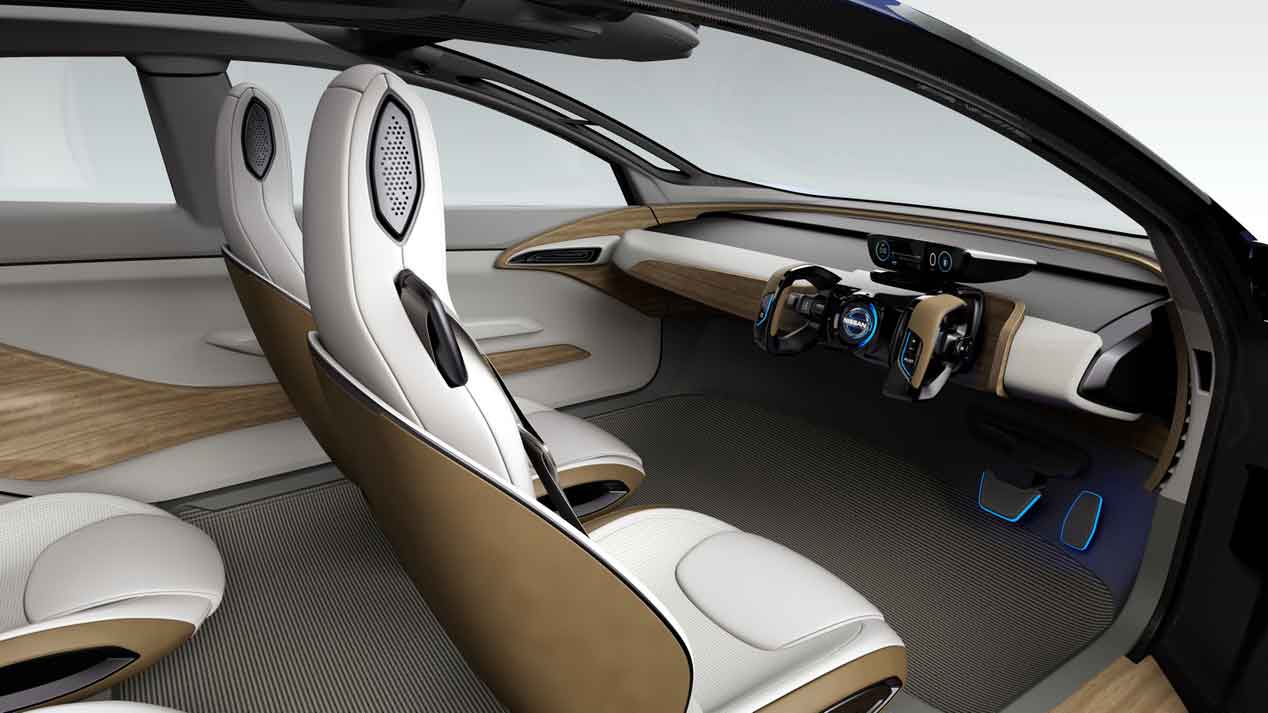Así será el habitáculo de los coches autónomos del futuro
