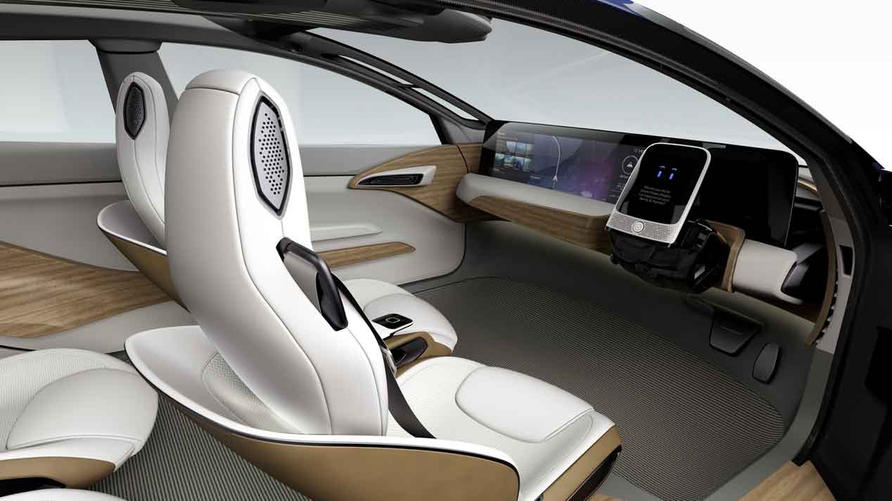 Así será el habitáculo de los coches autónomos del futuro