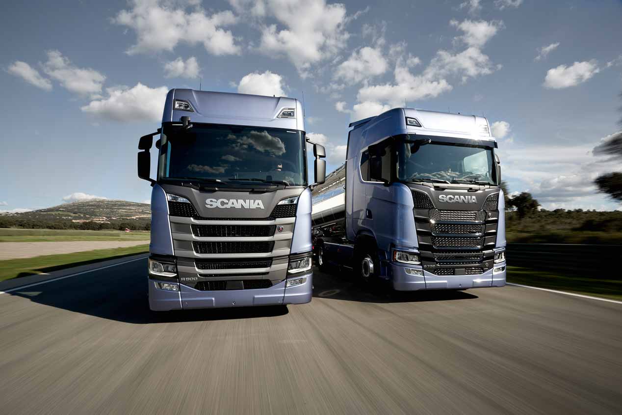 Nuevos camiones Scania 2017, imágenes