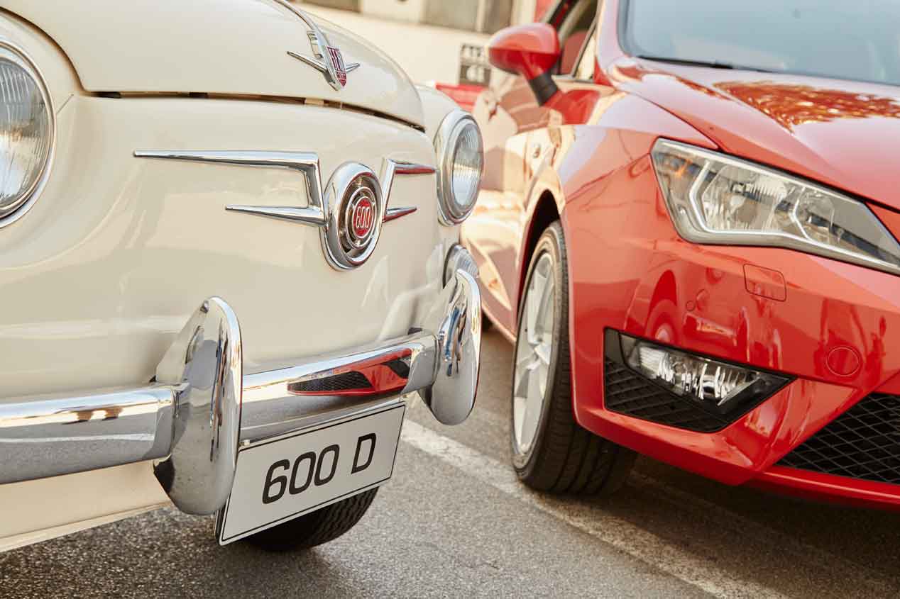 La evolución tecnológica de Seat en 50 años: Seat 600 vs. Seat ibiza