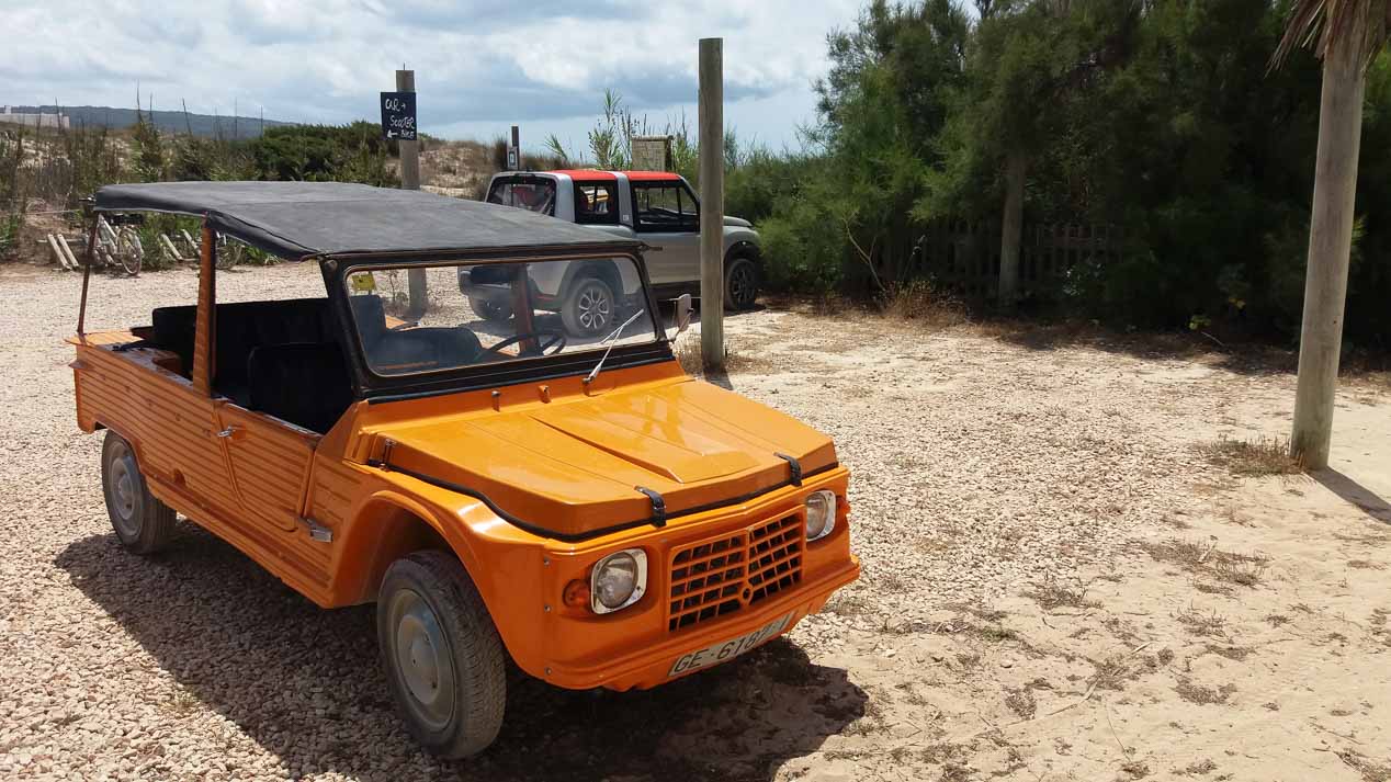 Con el nuevo Citroën e-Mehari por la isla de Formentera