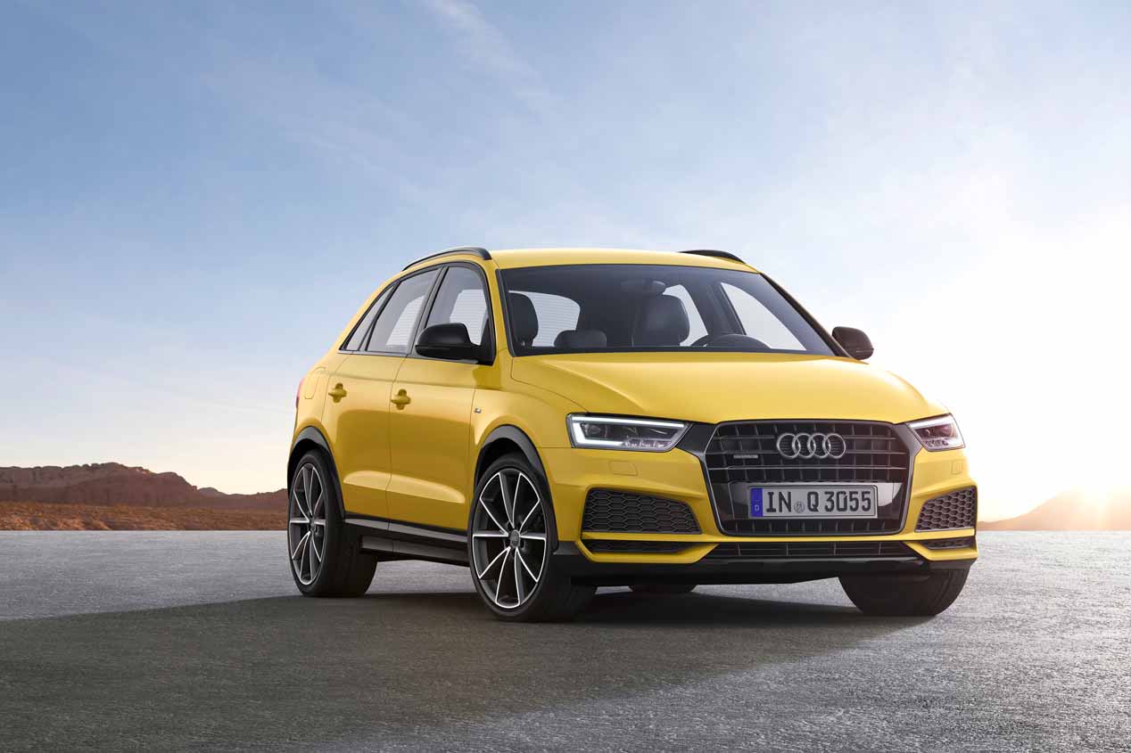 Audi Q3 2017, las fotos de su actualización
