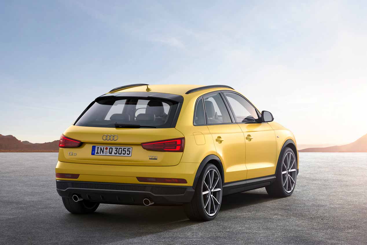 Audi Q3 2017, las fotos de su actualización
