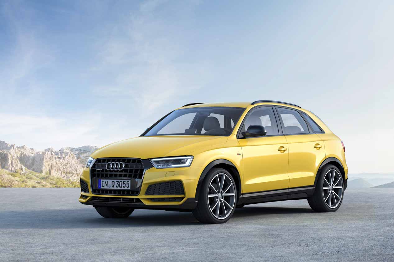 Audi Q3 2017, las fotos de su actualización