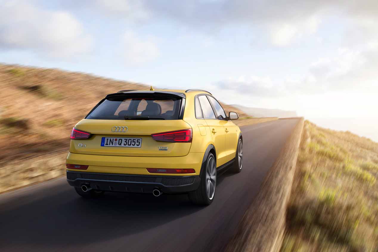 Audi Q3 2017, las fotos de su actualización