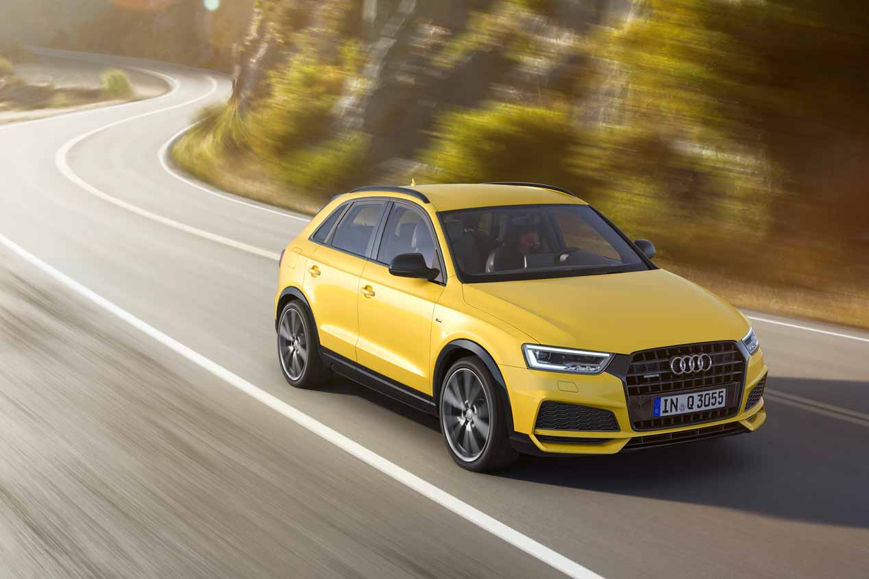 Audi Q3 2017, las fotos de su actualización