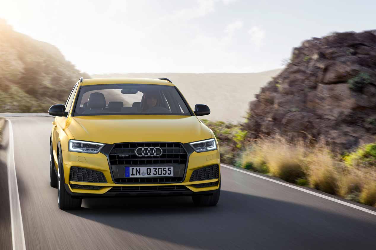 Audi Q3 2017, las fotos de su actualización
