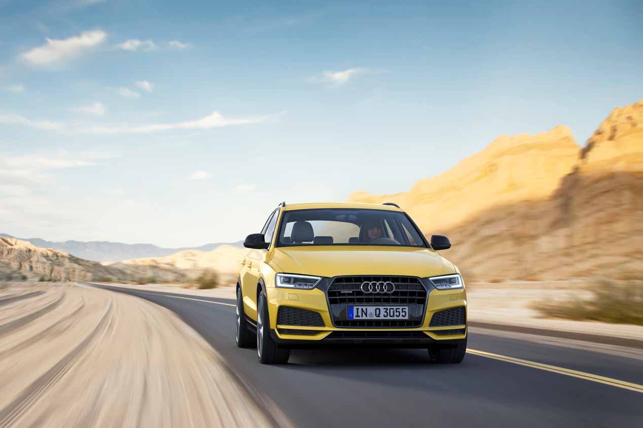 Audi Q3 2017, las fotos de su actualización