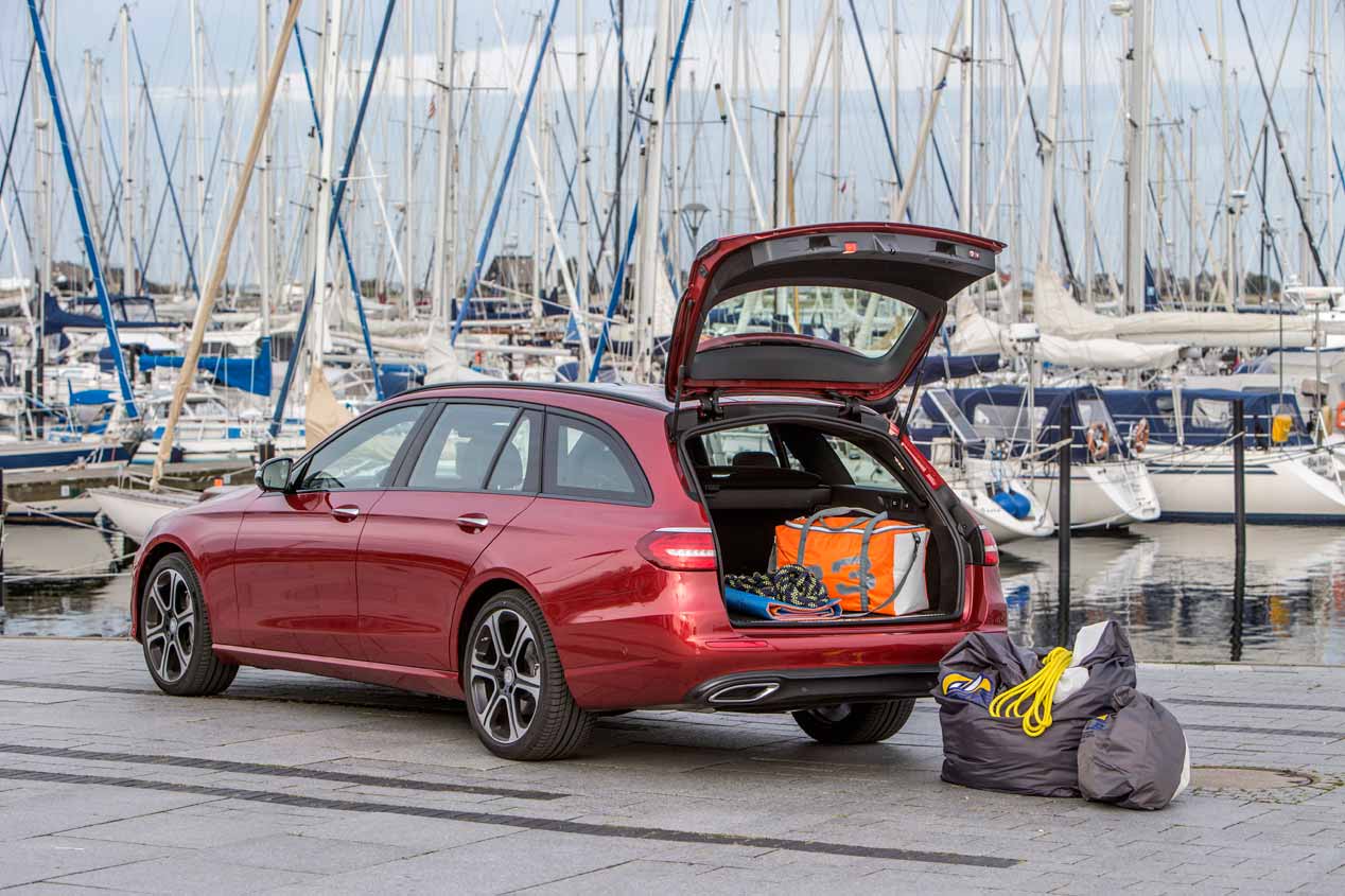 Prueba del Mercedes Clase E Estate familiar