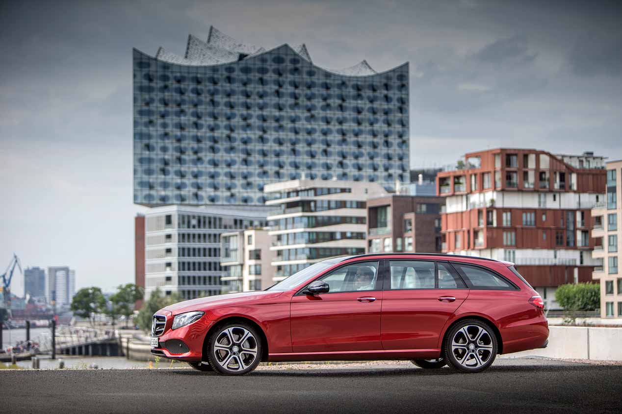 Prueba del Mercedes Clase E Estate familiar