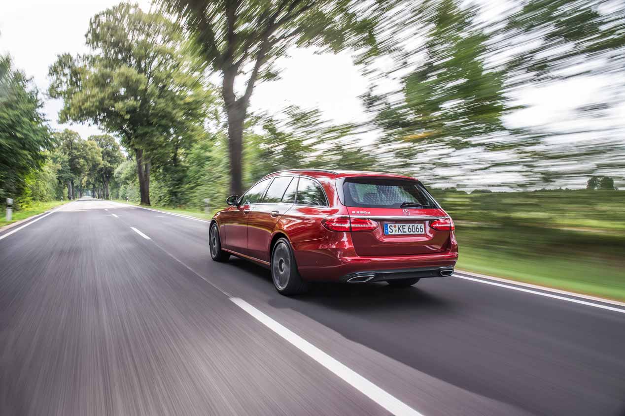 Prueba del Mercedes Clase E Estate familiar