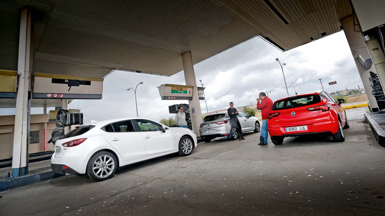 Comparativa Diesel: Renault Mégane, Mazda 3 y Opel Astra