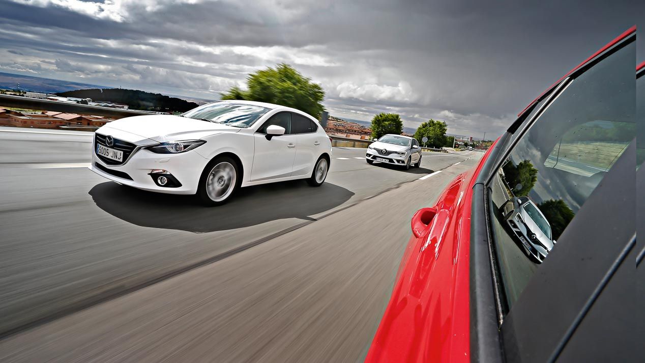 Comparativa Diesel: Renault Mégane, Mazda 3 y Opel Astra
