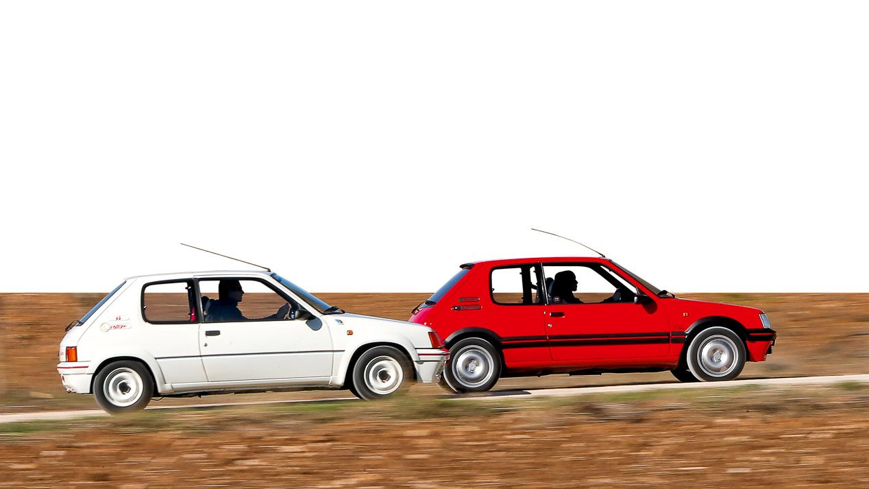 Clásicos de leyenda: Peugeot 205 GTi y Rallye