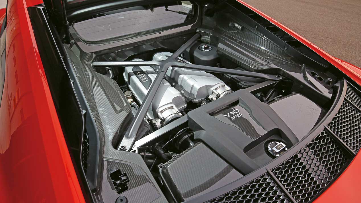 Porsche 911 Turbo S, Lamborghini Huracan V10 y Audi R8 V10 Plus