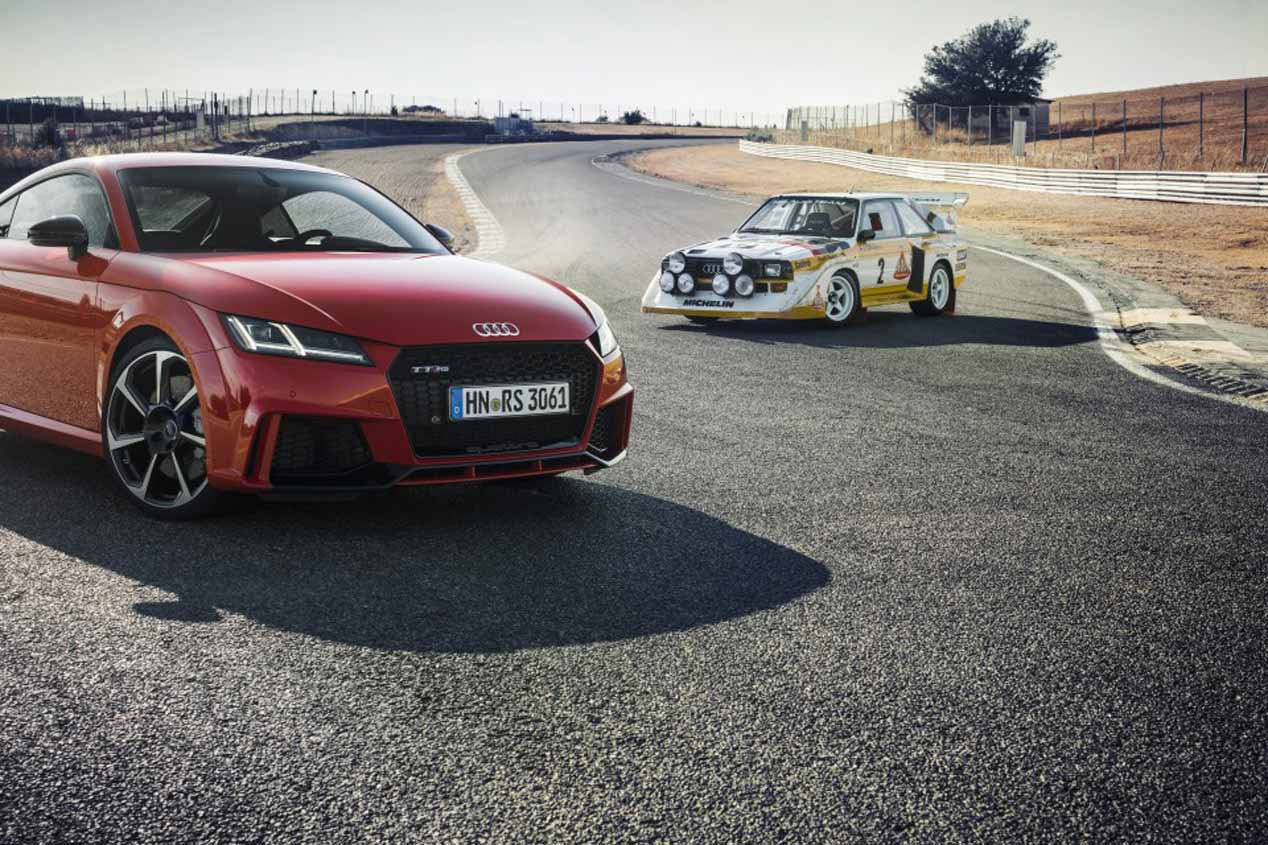 Audi TT RS 2017, prueba y fotos